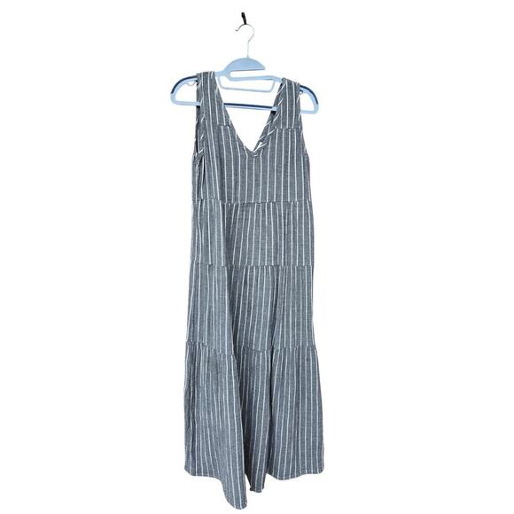 Marine Layer Gray Striped Maxi Dress - Picture 5 of 7